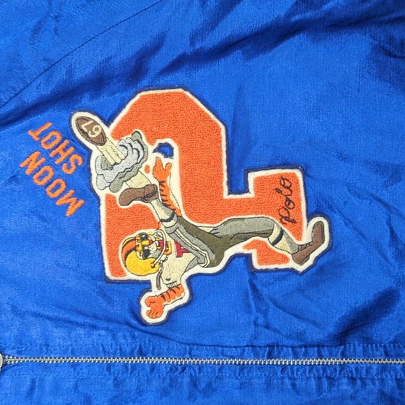 Polo Ralph Lauren Jacket Men's L Blue Satin Ralph's Tigers Varsity Letterman P - Picture 4 of 15